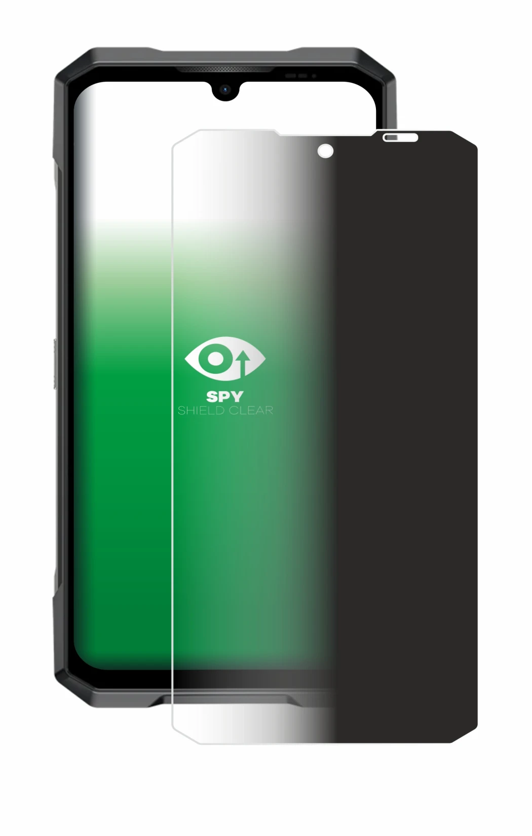 Image de l'appareil Doogee Blade GT Play avec une grande variété de protections d'écran.