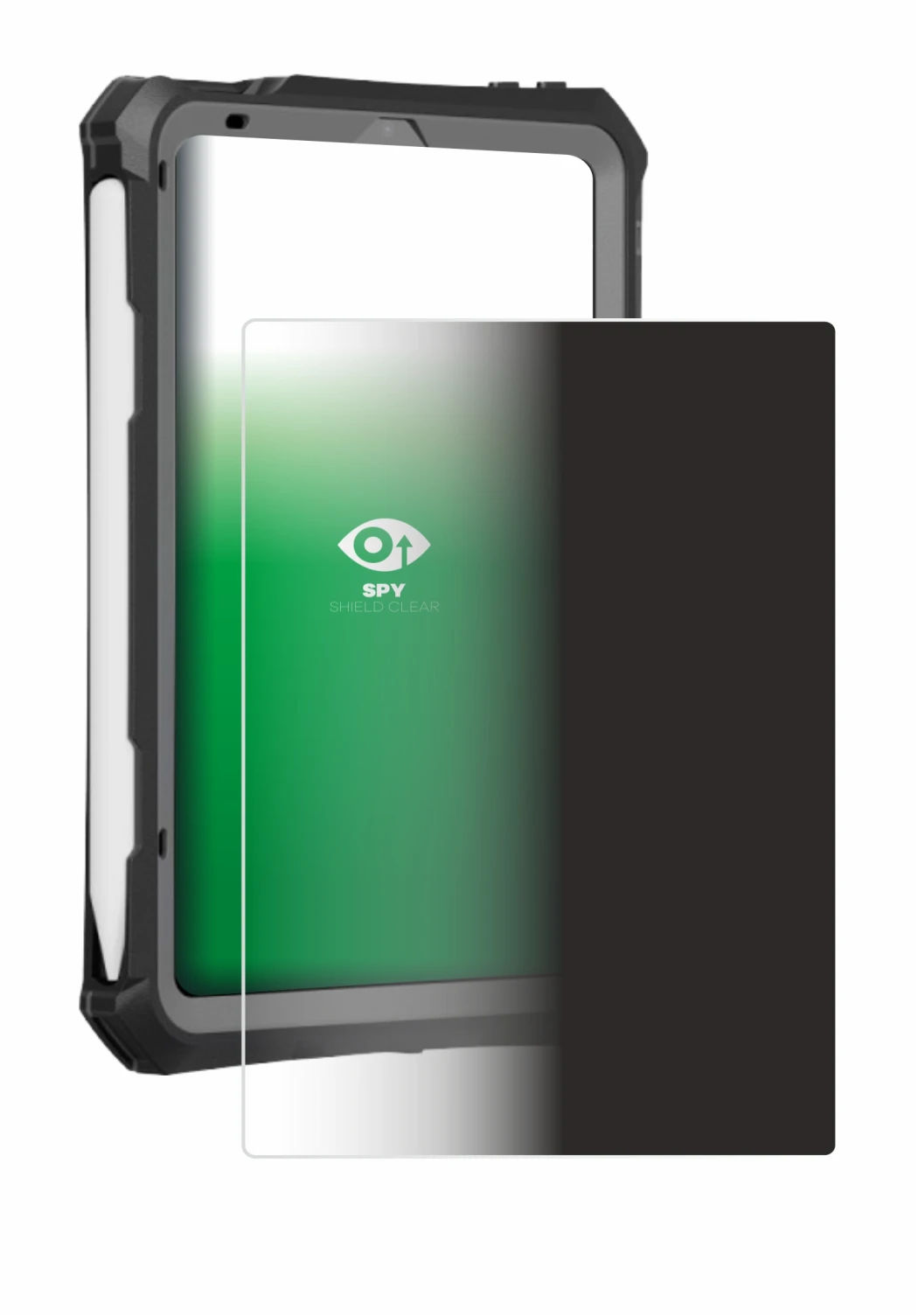 Image de l'appareil Apple iPad Mini 7 2024 (case-friendly) avec une grande variété de protections d'écran.