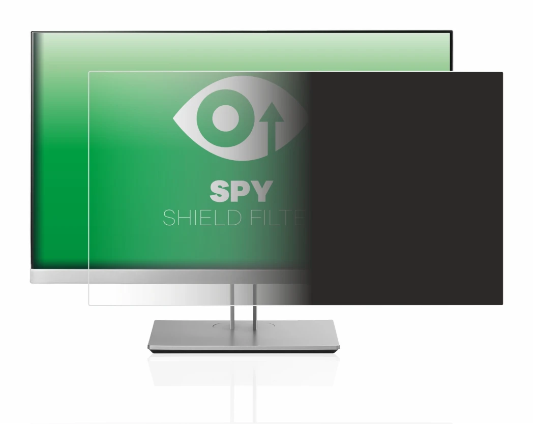 Image de l'appareil HP EliteDisplay E233 avec une grande variété de protections d'écran.