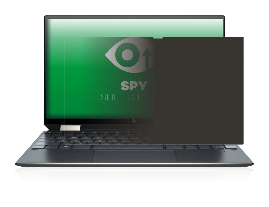 Image de l'appareil HP Spectre x360 13-aw0000ns avec une grande variété de protections d'écran.