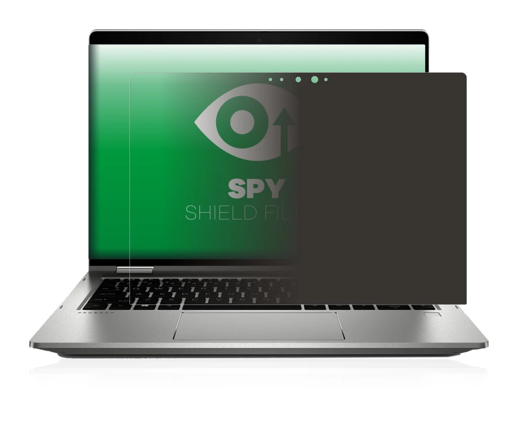 Image de l'appareil HP ProBook x360 435 G7 avec une grande variété de protections d'écran.