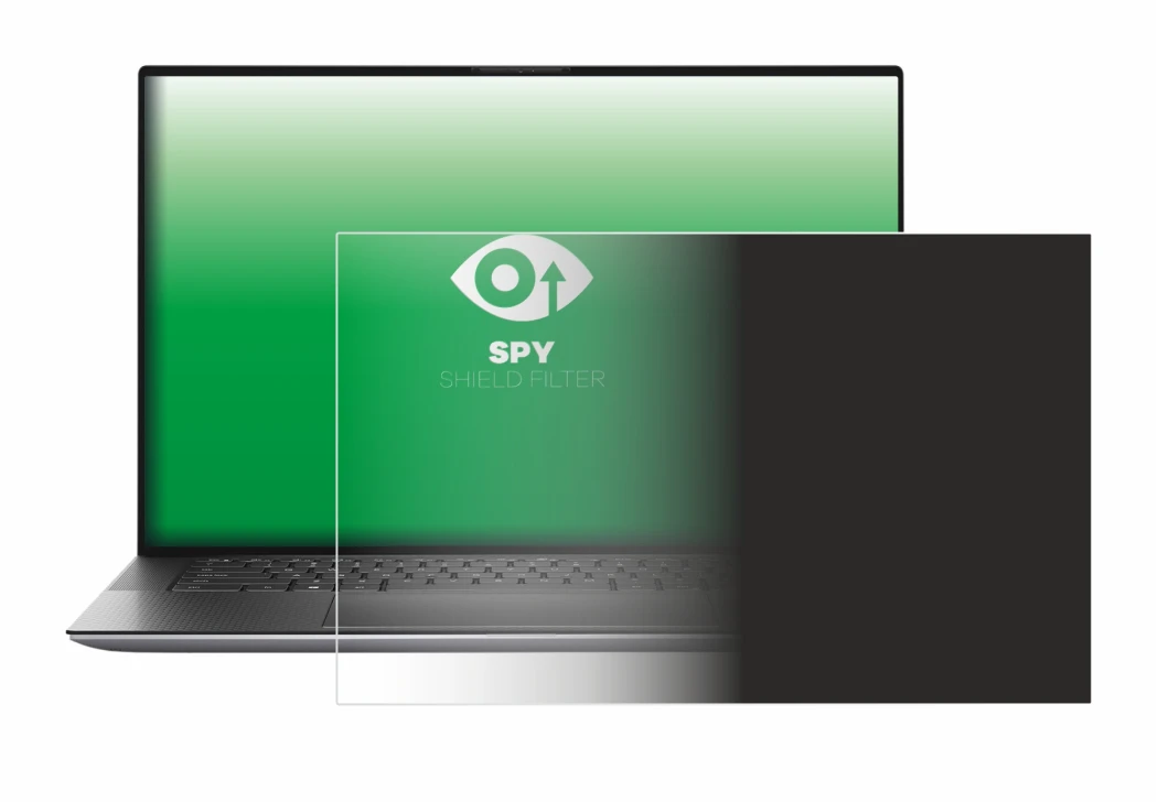 Image de l'appareil Dell Precision 15 5550 avec une grande variété de protections d'écran.