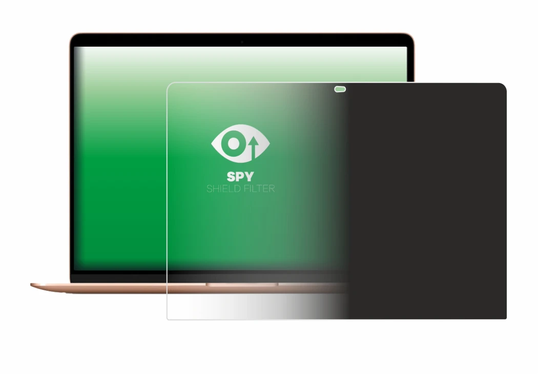 Image de l'appareil Apple MacBook Air M1 2020 avec une grande variété de protections d'écran.