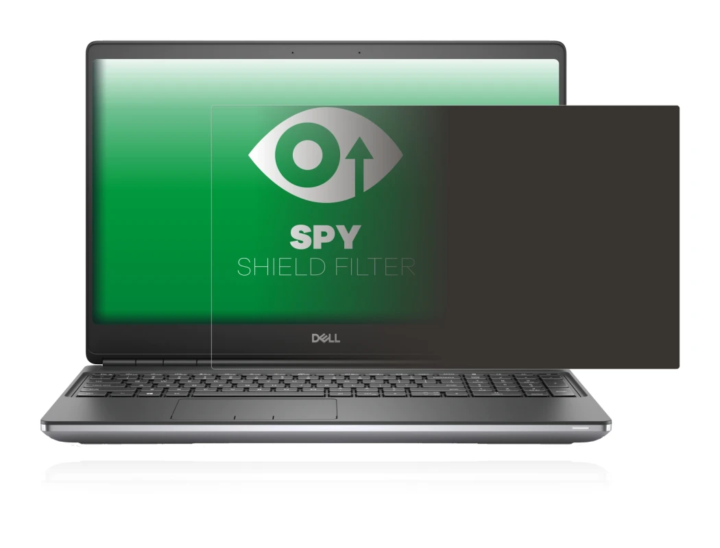 Image de l'appareil Dell Precision 7560 avec une grande variété de protections d'écran.