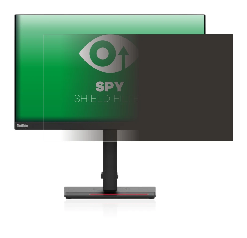 Image de l'appareil Lenovo ThinkVision T24i-2L avec une grande variété de protections d'écran.