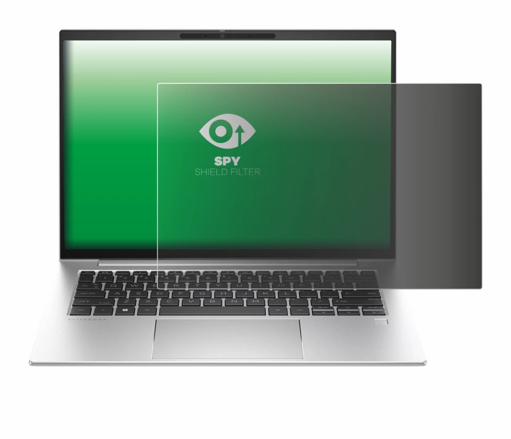 Image de l'appareil HP EliteBook 840 G10 avec une grande variété de protections d'écran.