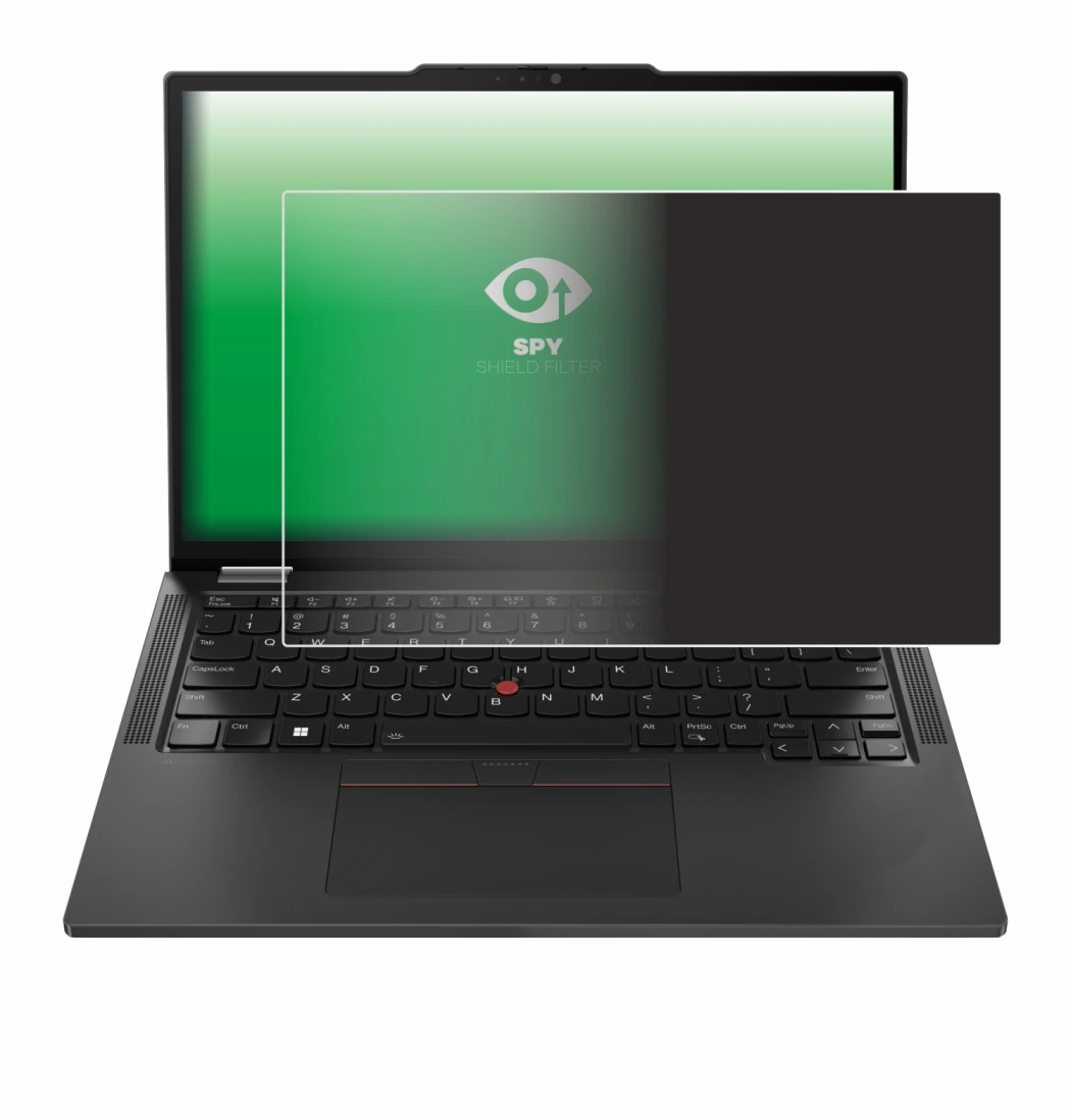 Image de l'appareil Lenovo ThinkPad X13 Gen 5 avec une grande variété de protections d'écran.