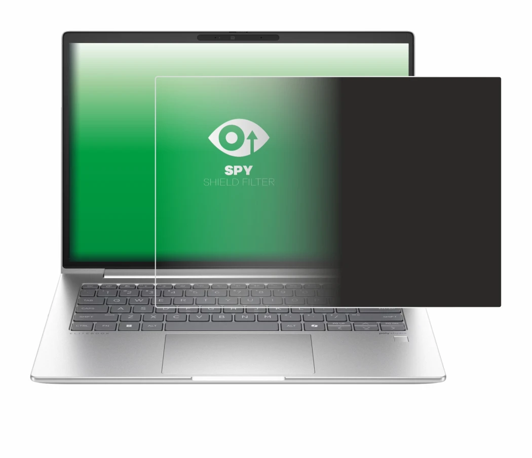 Image de l'appareil HP EliteBook 640 G11 avec une grande variété de protections d'écran.