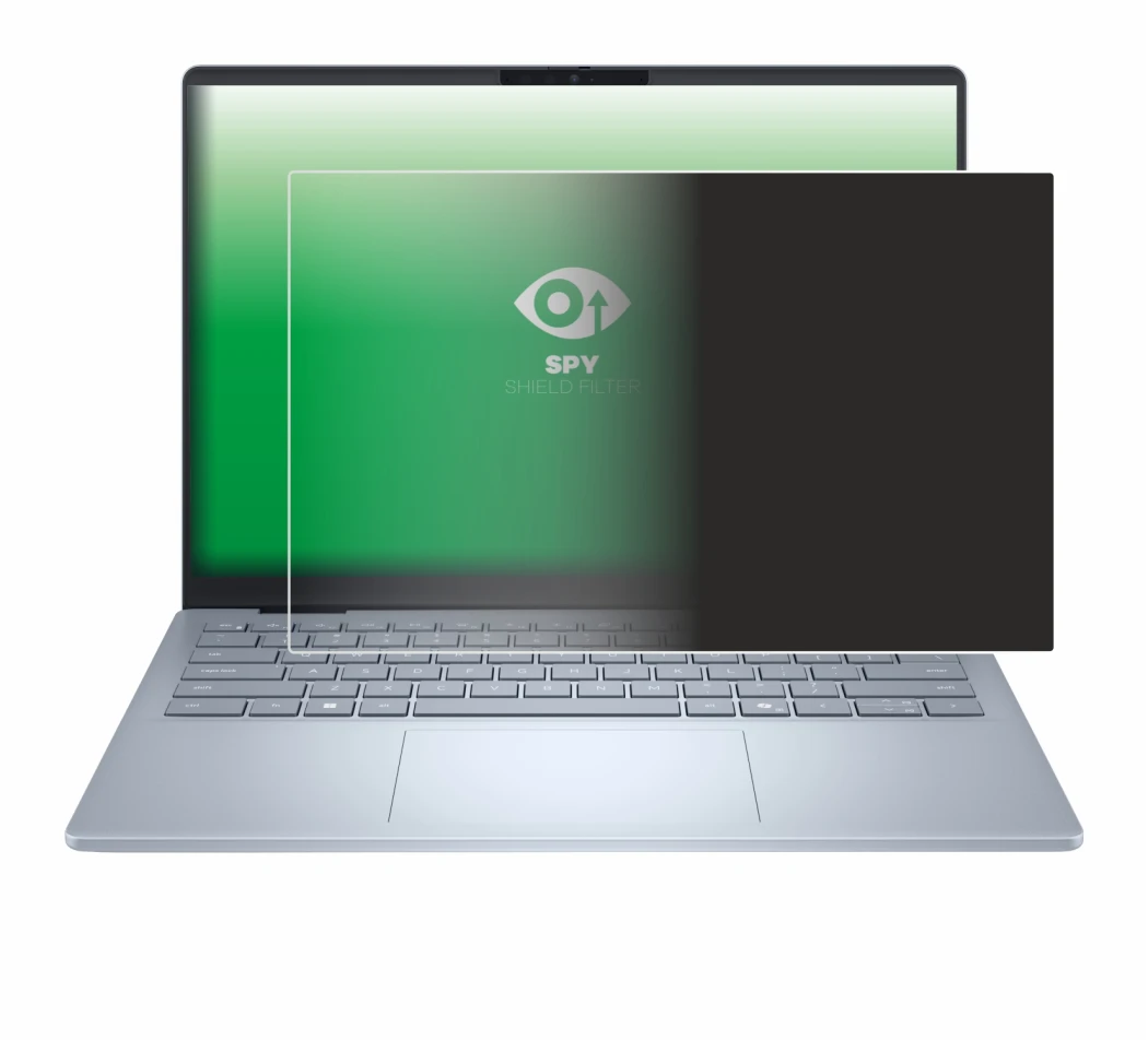 Image de l'appareil Dell 14 Plus Laptop avec une grande variété de protections d'écran.