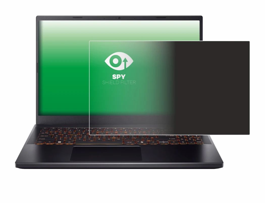 Image de l'appareil Acer Nitro V 15 avec une grande variété de protections d'écran.