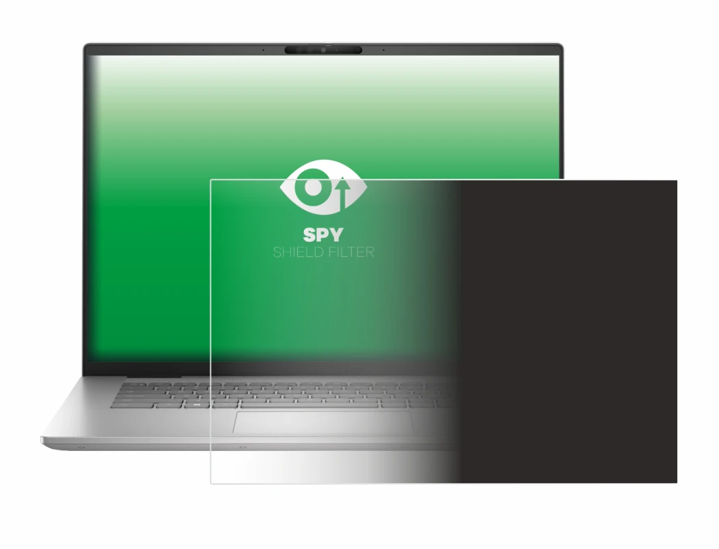 Image de l'appareil Dell Inspiron 16 Plus 7630 avec une grande variété de protections d'écran.