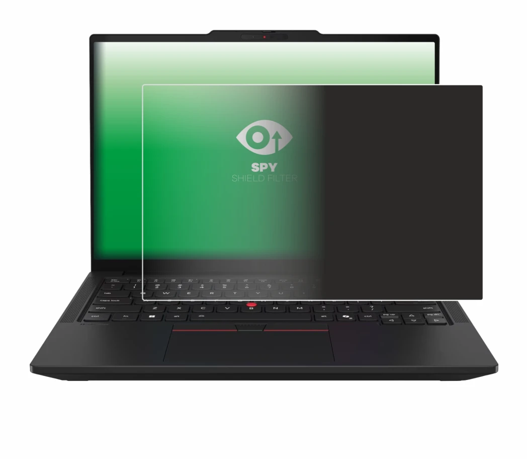 Image de l'appareil Lenovo ThinkPad T14 Gen 7 avec une grande variété de protections d'écran.