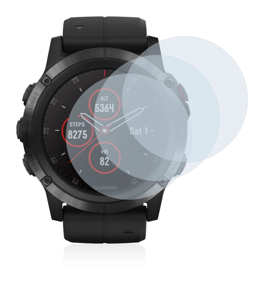 Image de l'appareil Suunto Ambit3 Peak Black avec une grande variété de protections d'écran.