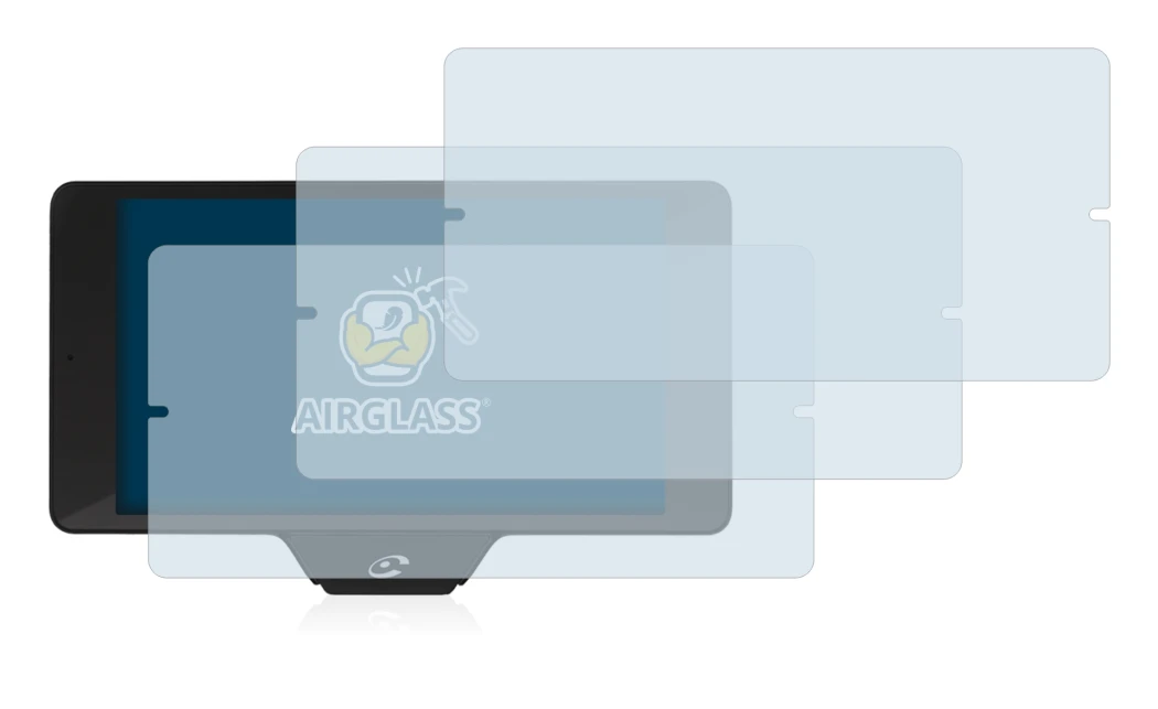 Image de l'appareil Coyote Nav+ 2017 avec une grande variété de protections d'écran.