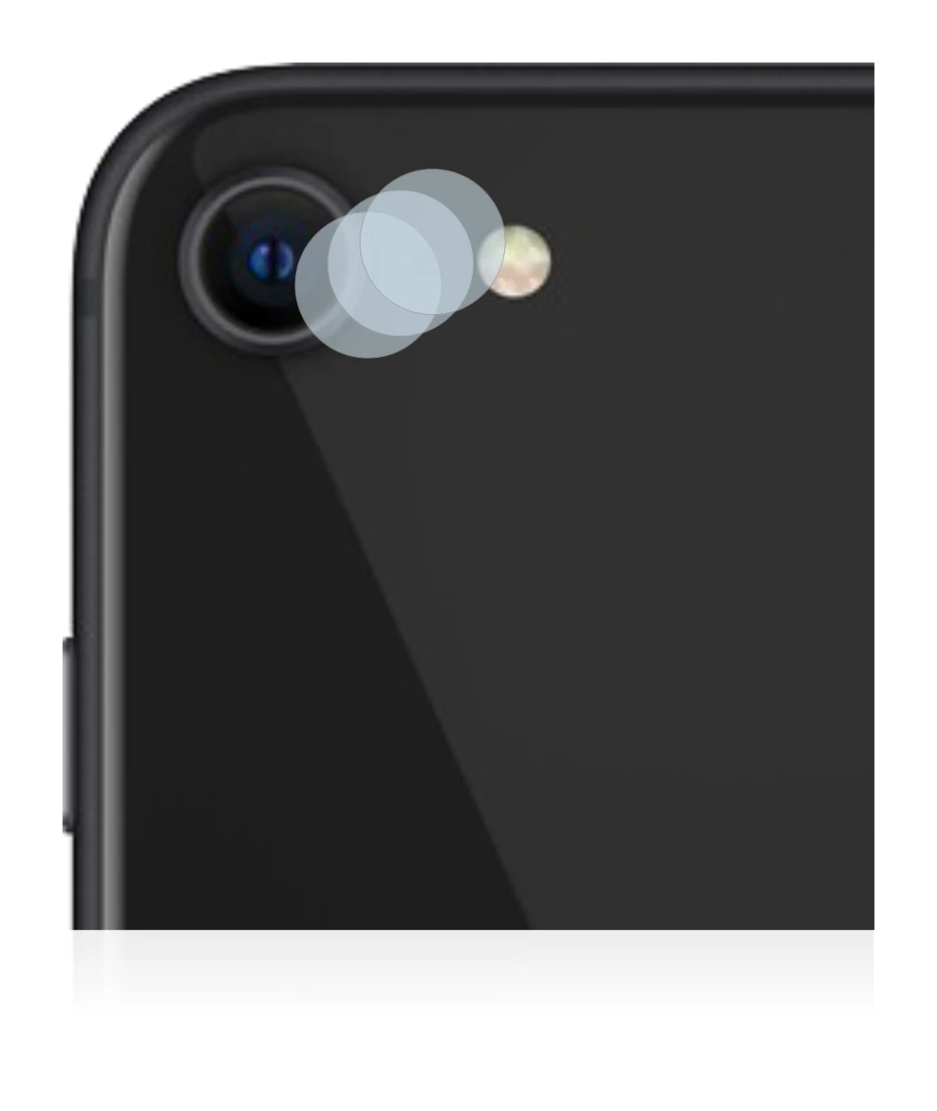 Image de l'appareil Apple iPhone SE 2 2020 (Caméra UNIQUEMENT) avec une grande variété de protections d'écran.