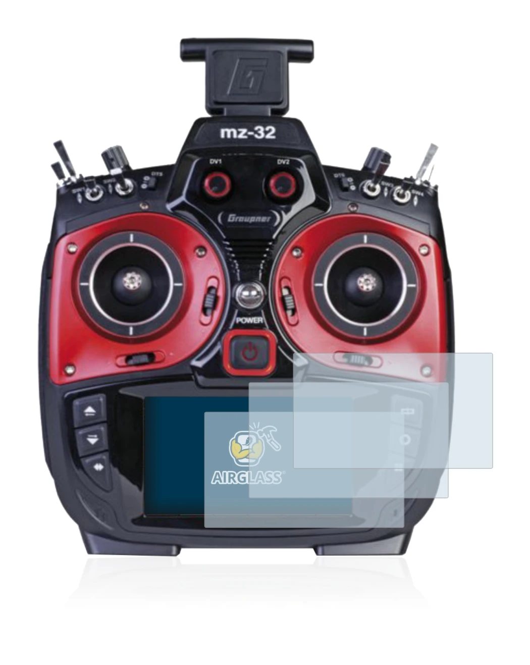 Image de l'appareil Graupner MZ-32 (3.Gen) avec une grande variété de protections d'écran.