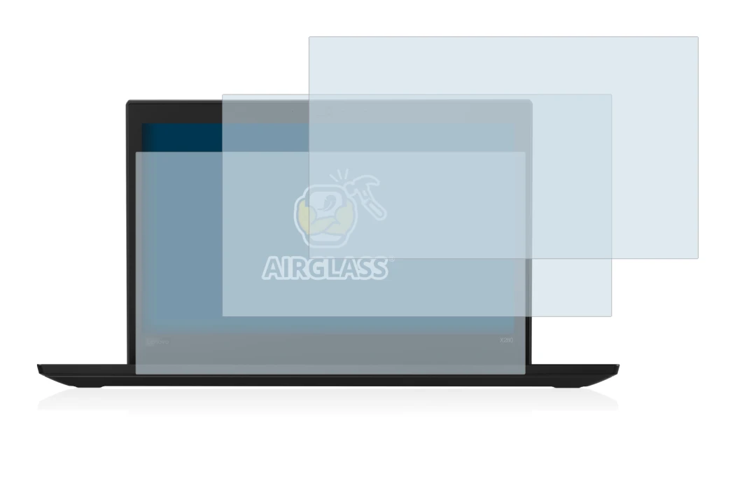 Image de l'appareil Lenovo Thinkpad X280 avec une grande variété de protections d'écran.