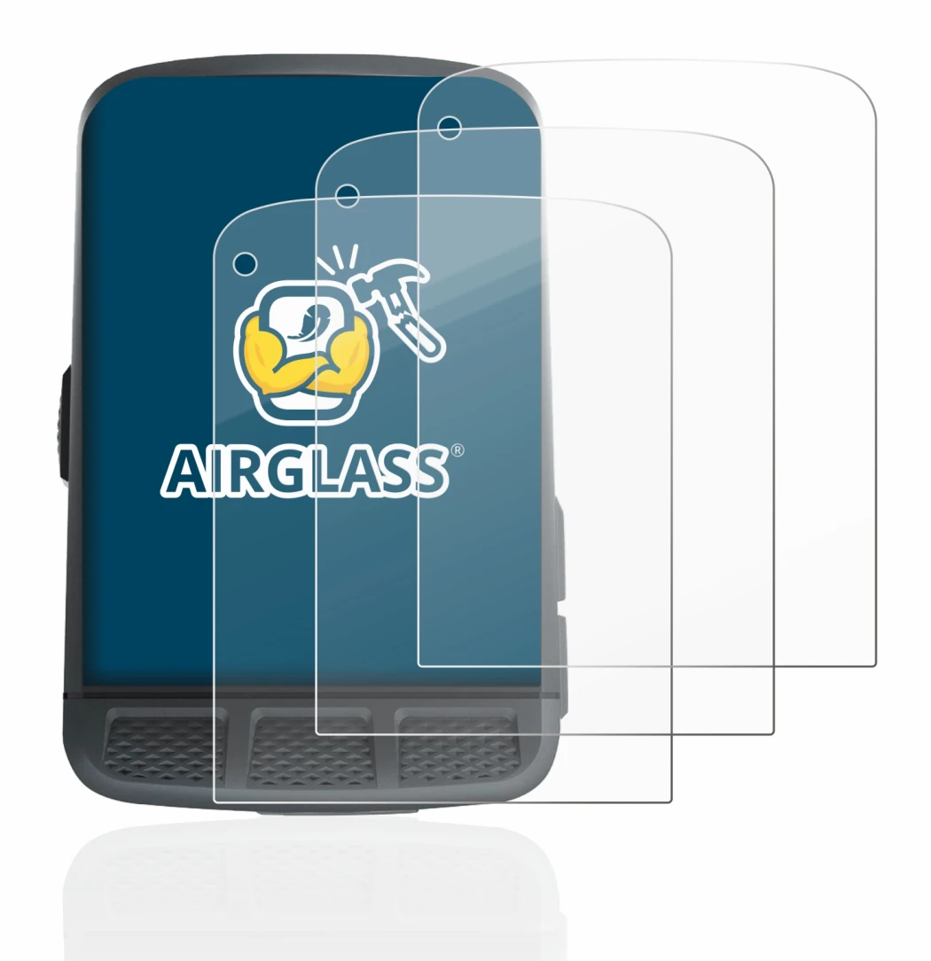 Image de l'appareil Wahoo Elemnt Roam avec une grande variété de protections d'écran.