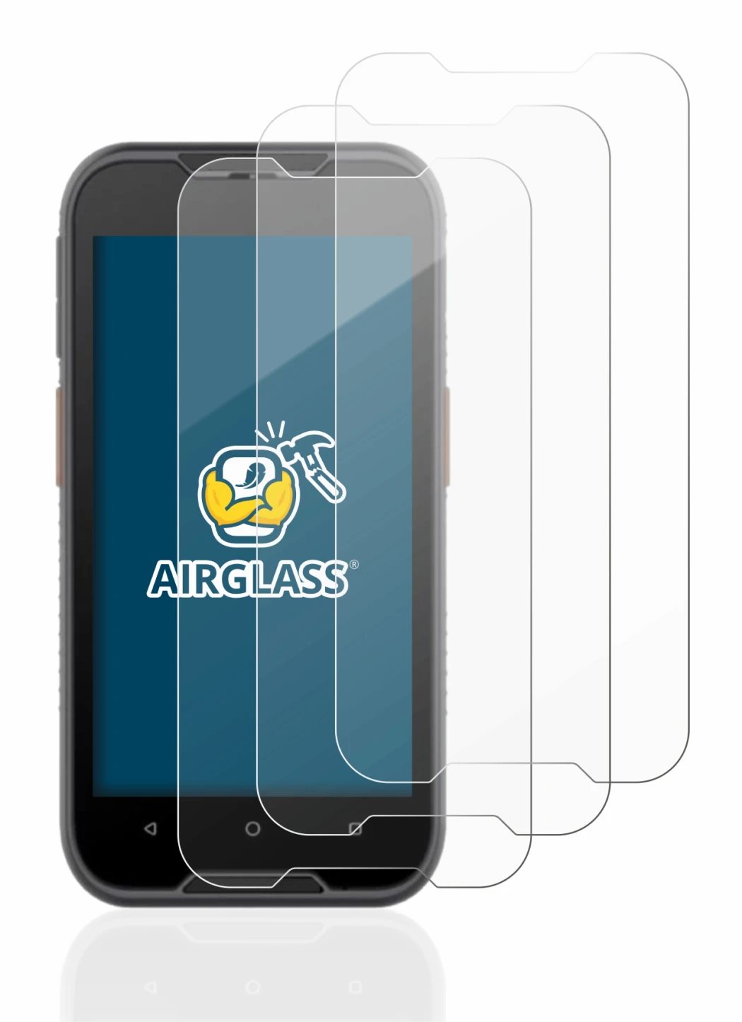 Image de l'appareil Datalogic Memor 10 avec une grande variété de protections d'écran.