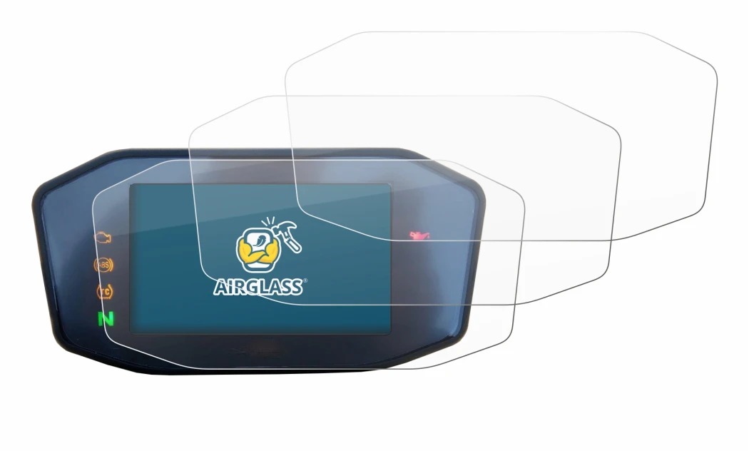 Image de l'appareil KTM 890 Duke R 2020 TFT Screen avec une grande variété de protections d'écran.