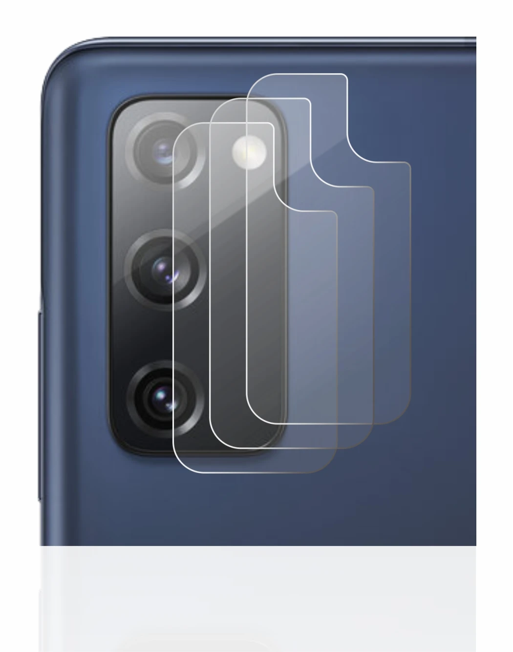 Image de l'appareil Samsung Galaxy S20 FE (Caméra UNIQUEMENT) avec une grande variété de protections d'écran.