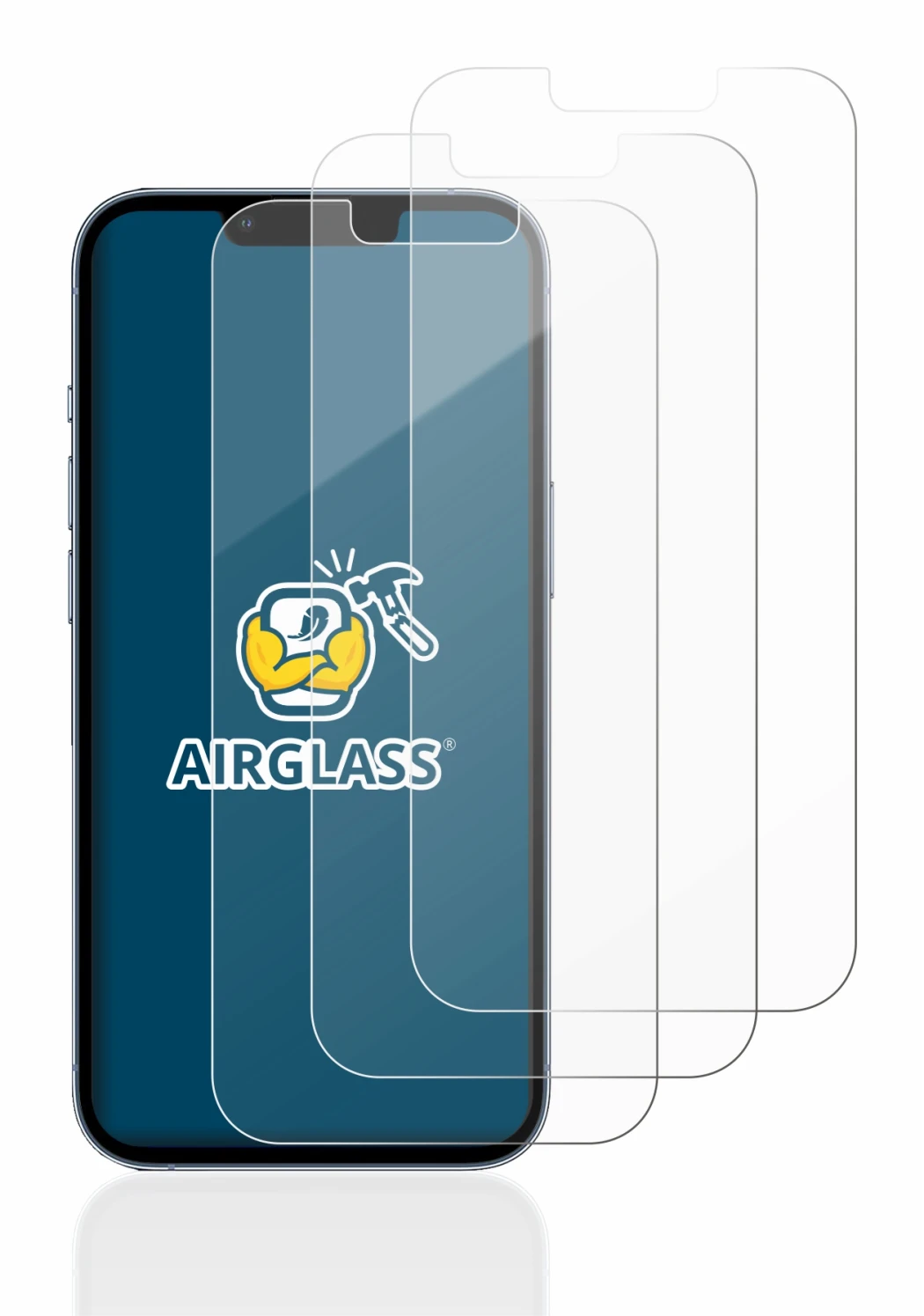 Image de l'appareil Apple iPhone 13 Pro avec une grande variété de protections d'écran.