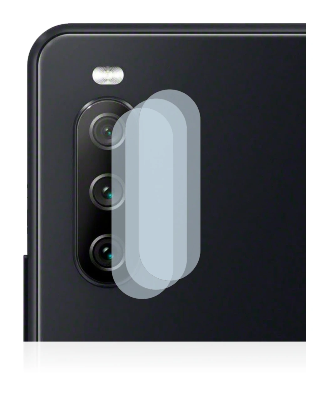 Image de l'appareil Sony Xperia 10 III (Caméra UNIQUEMENT) avec une grande variété de protections d'écran.