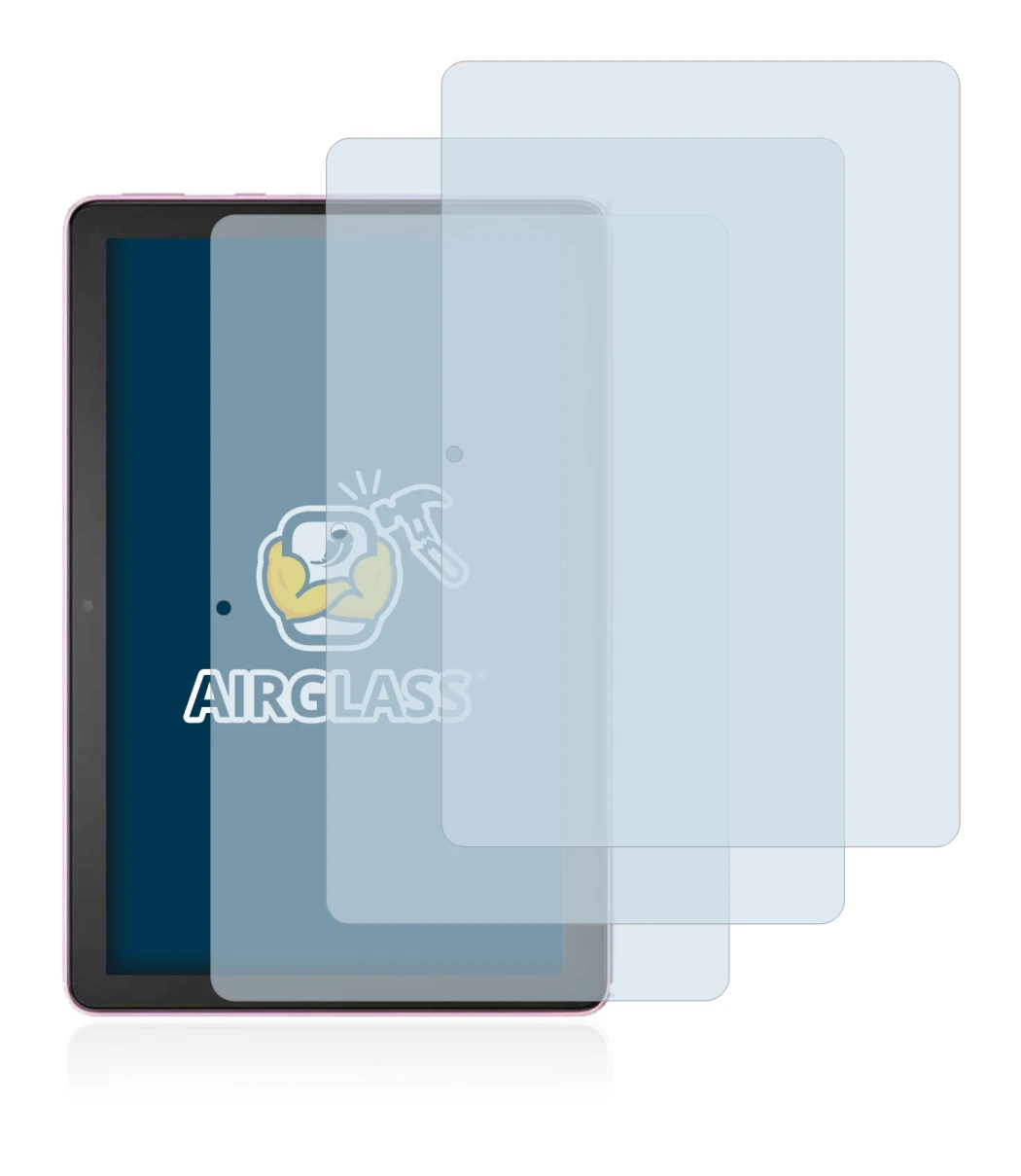Image de l'appareil Amazon Fire HD 10 Plus 2021 (11ème Gen.) avec une grande variété de protections d'écran.
