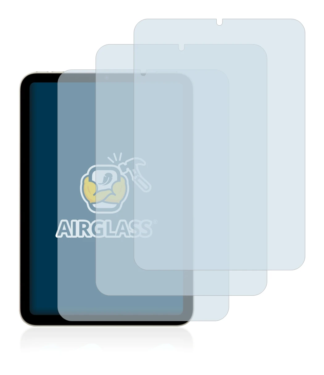 Image de l'appareil Apple iPad Mini 6 2021 avec une grande variété de protections d'écran.