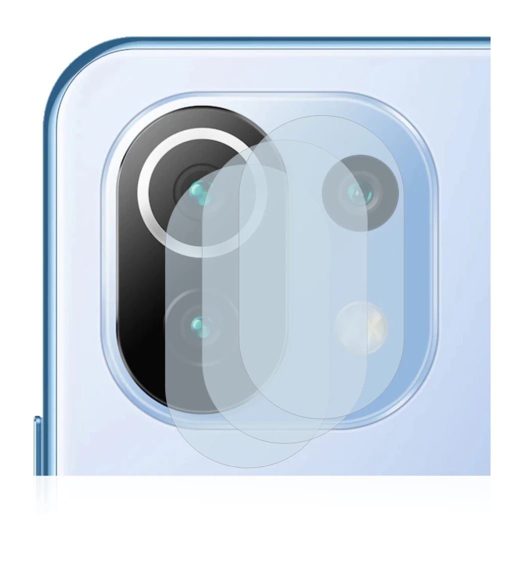 Image de l'appareil Xiaomi 11 Lite 5G NE (Caméra UNIQUEMENT) avec une grande variété de protections d'écran.