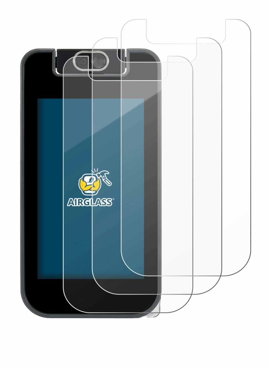 Image de l'appareil Vtech KidiBuzz 3 avec une grande variété de protections d'écran.
