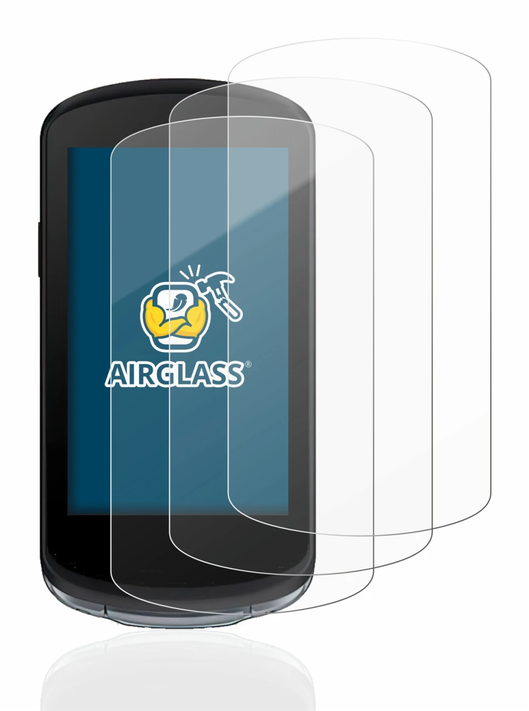 Image de l'appareil Garmin Edge 1040 avec une grande variété de protections d'écran.