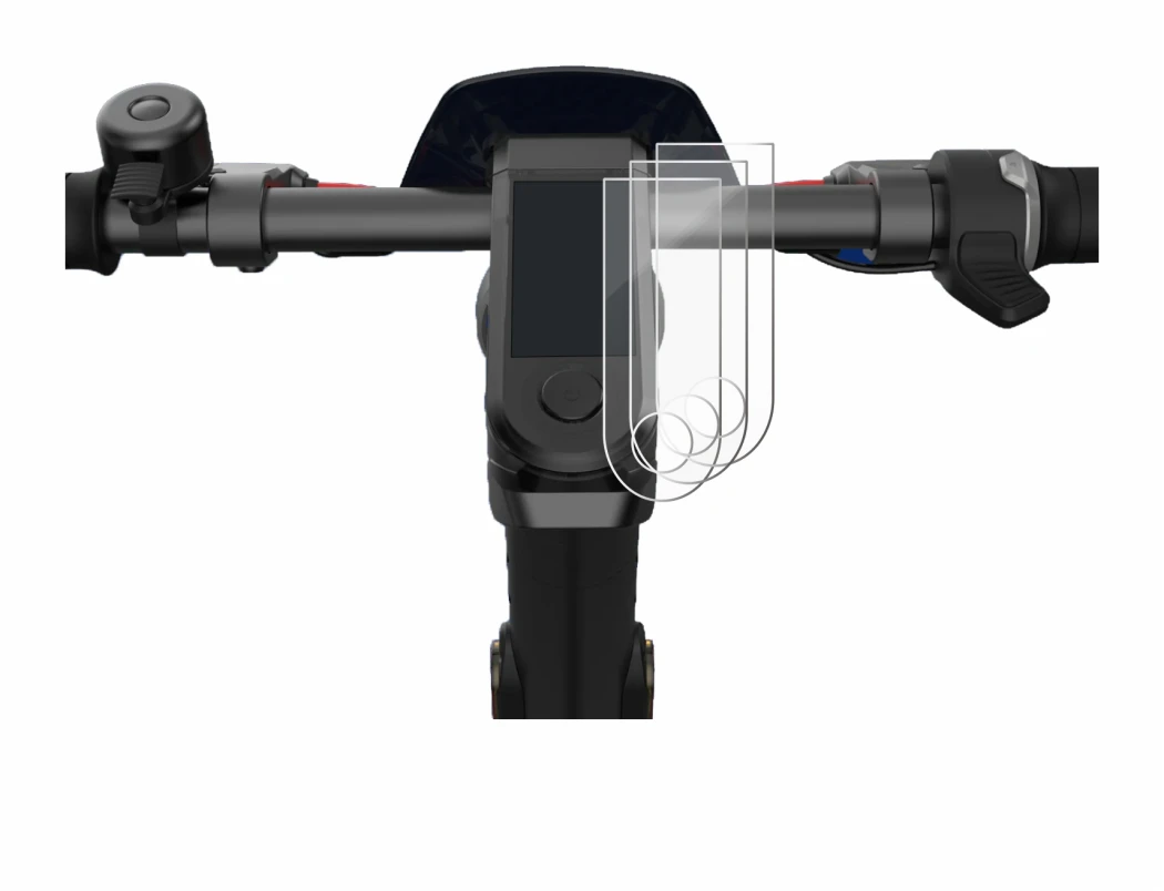 Image de l'appareil NIU KQi3 Pro avec une grande variété de protections d'écran.