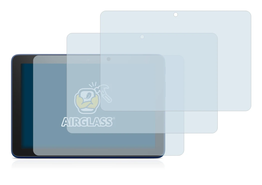 Image de l'appareil Amazon Fire HD 8 Plus 2022 avec une grande variété de protections d'écran.