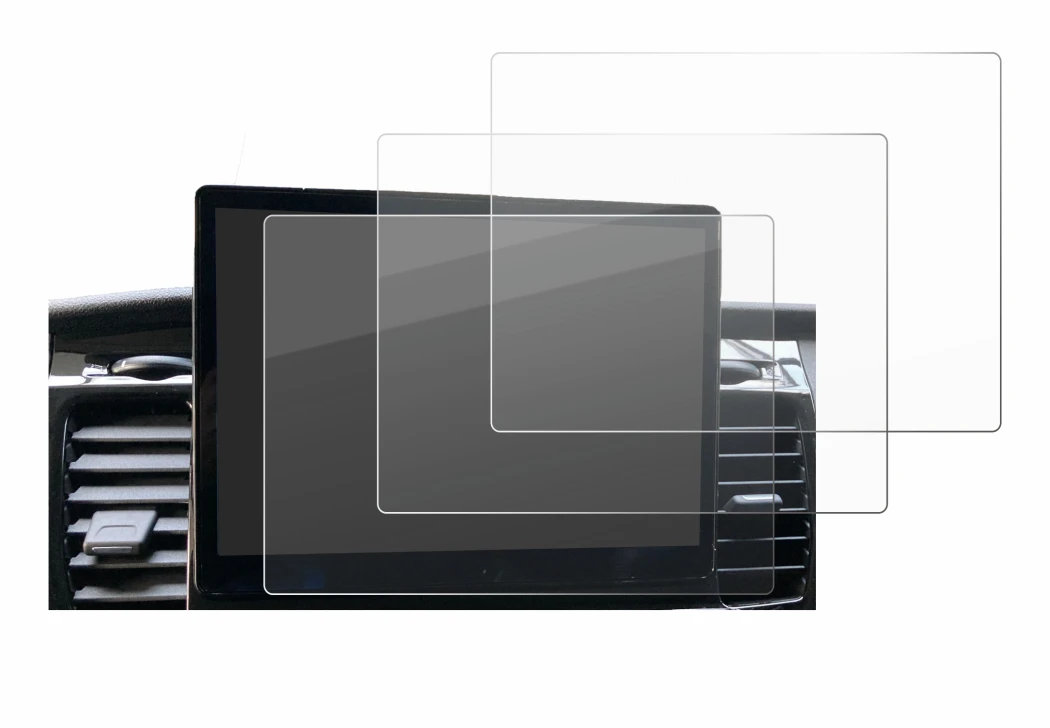 Image de l'appareil Ford Transit SYNC 4 avec une grande variété de protections d'écran.