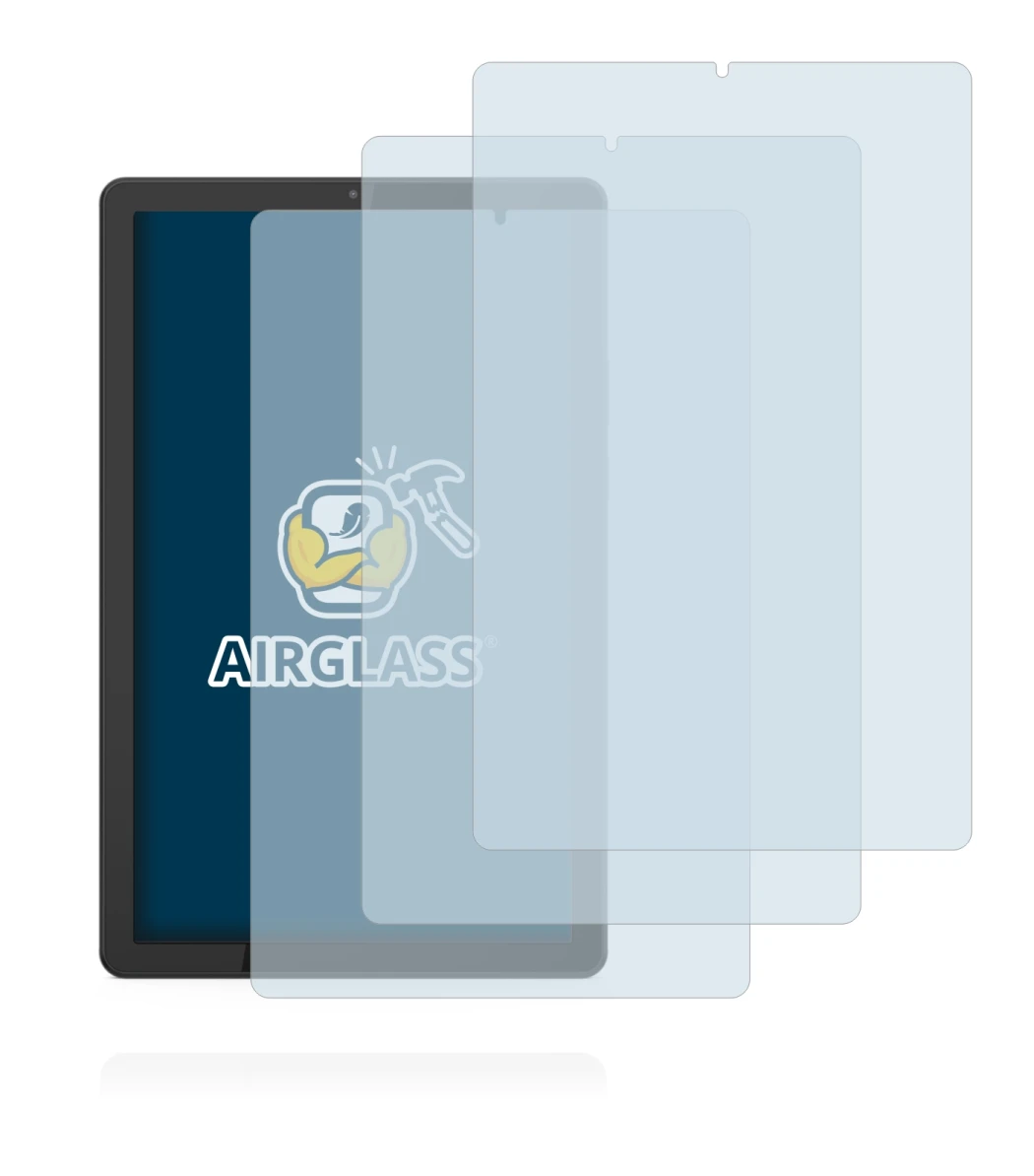 Image de l'appareil Lenovo Tab M9 avec une grande variété de protections d'écran.