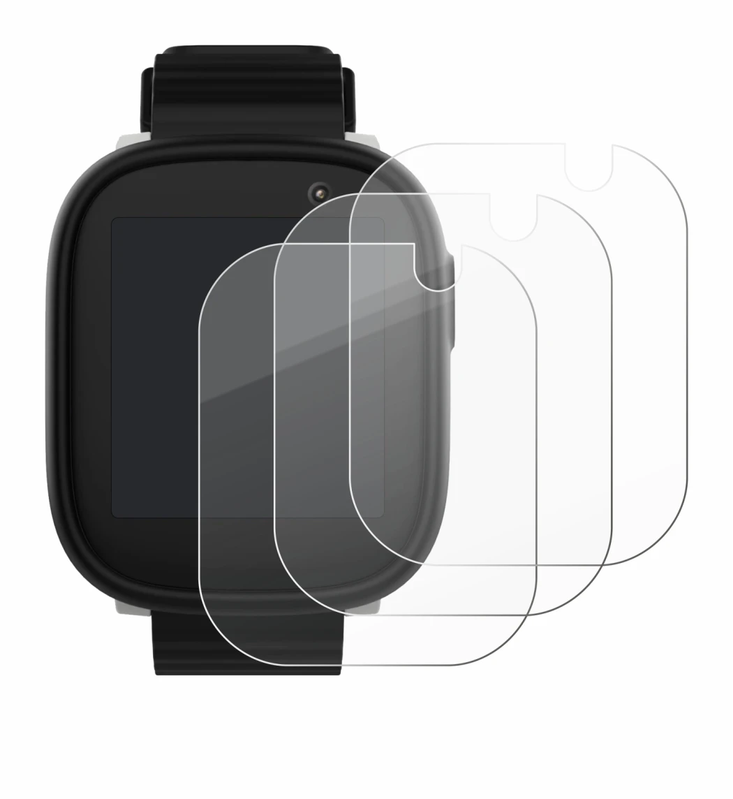 Image de l'appareil Xplora X6 Play 2022 (1ère génération) avec une grande variété de protections d'écran.