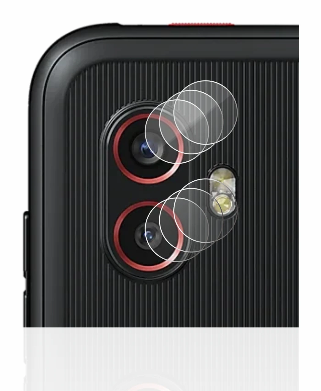 Image de l'appareil Samsung Galaxy XCover 6 Pro Enterprise Edition (Caméra UNIQUEMENT) avec une grande variété de protections 