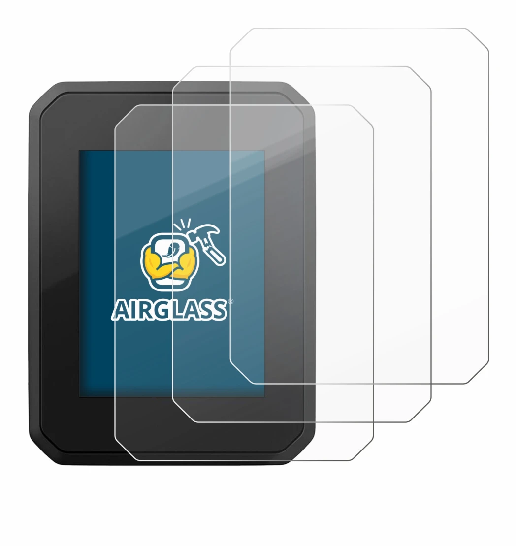 Image de l'appareil FIT Display Compact avec une grande variété de protections d'écran.
