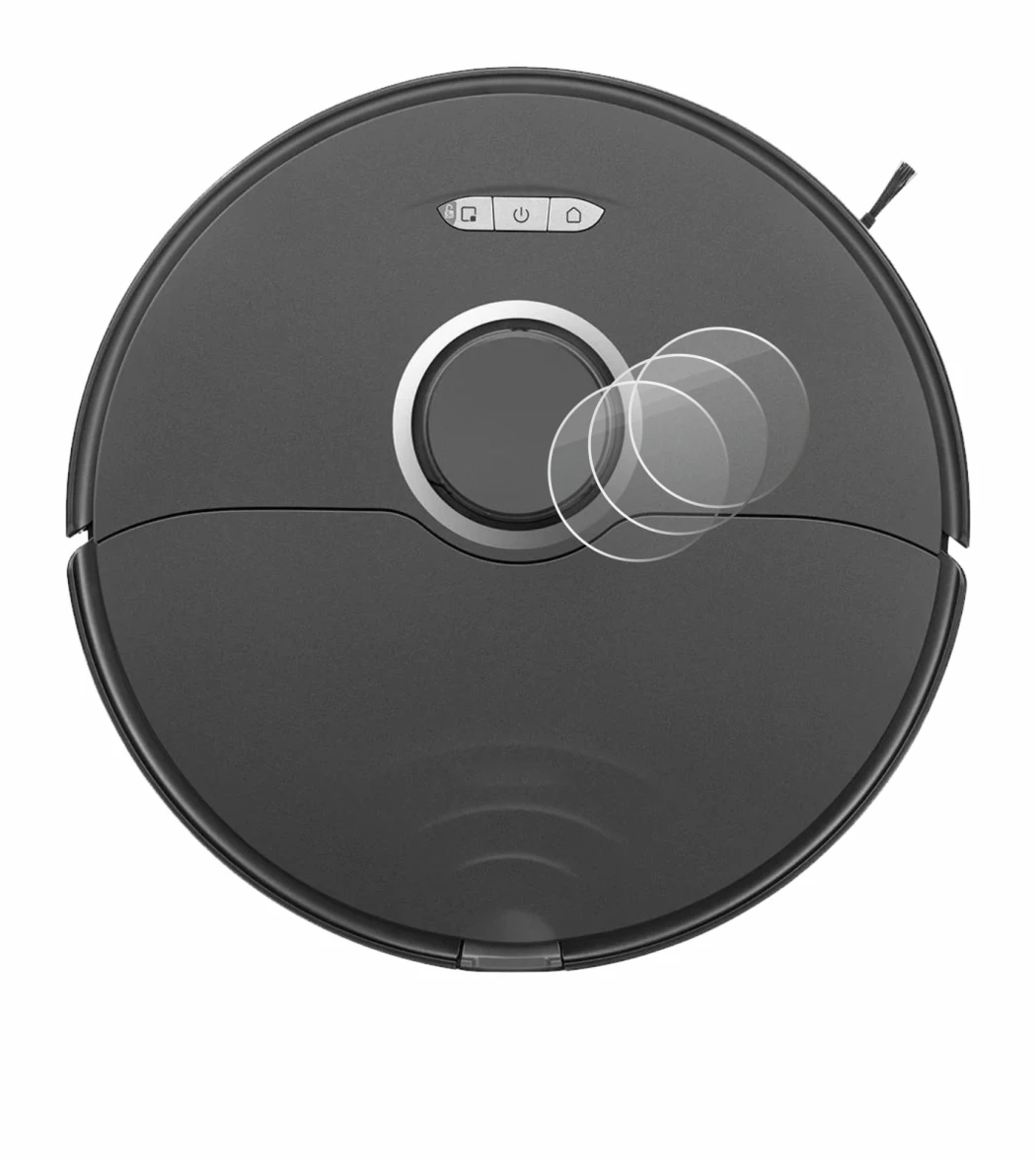 Image de l'appareil Roborock S8 Lidar Sensor (modèle blanc uniquement) avec une grande variété de protections d'écran.