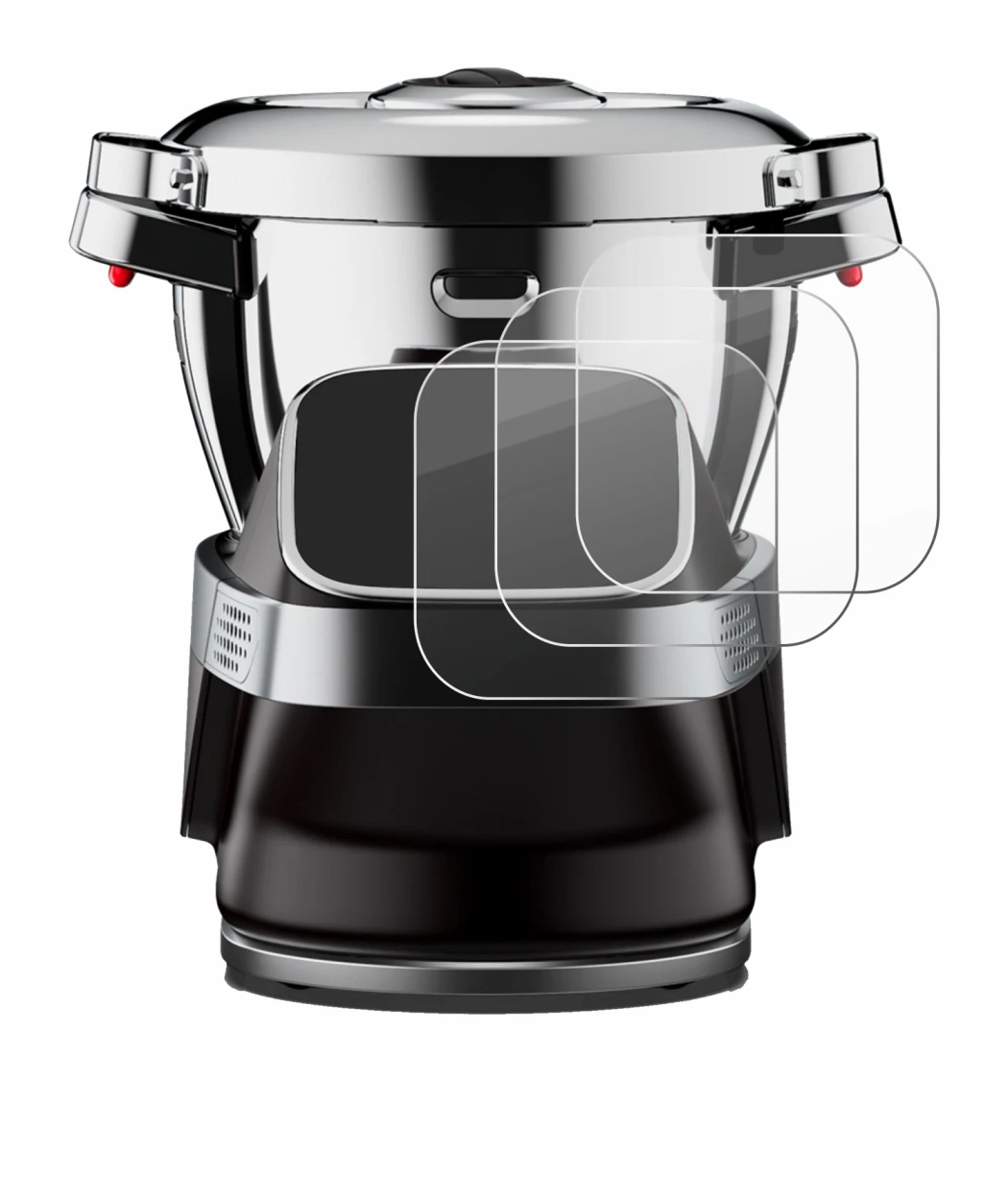 Image de l'appareil WMF Avantgarde avec une grande variété de protections d'écran.
