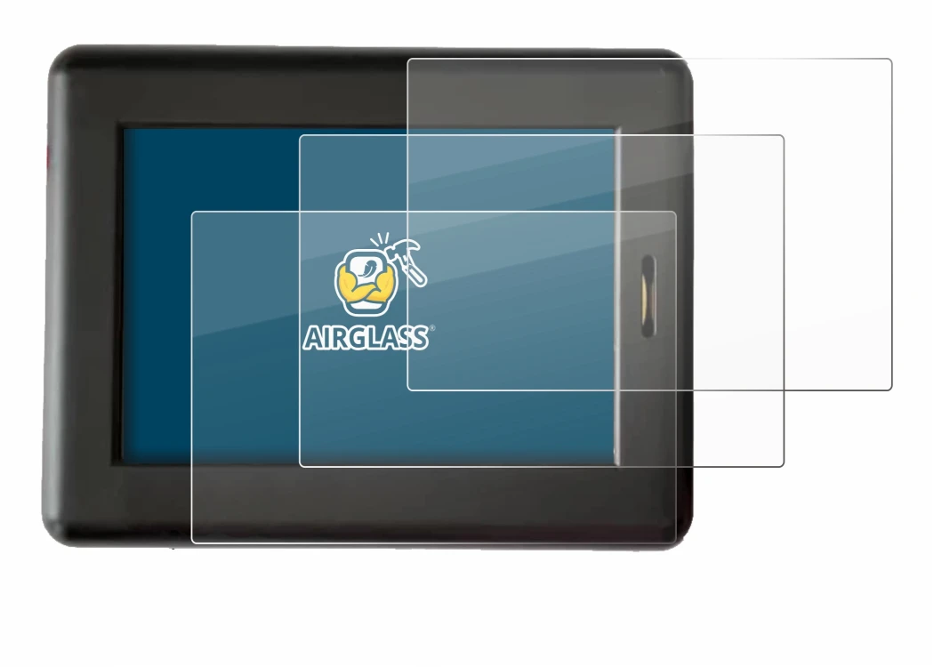 Image de l'appareil XC Tracer Maxx II avec une grande variété de protections d'écran.