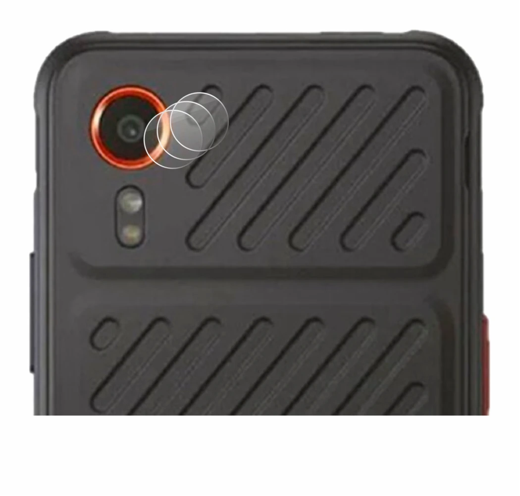 Image de l'appareil Samsung Galaxy XCover 7 (Caméra UNIQUEMENT) avec une grande variété de protections d'écran.