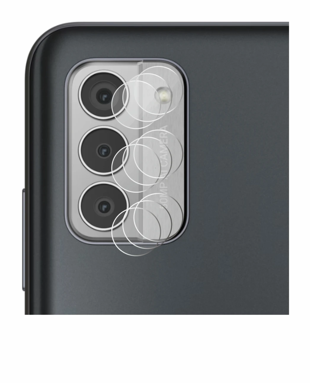 Image de l'appareil Nokia G42 5G (Caméra UNIQUEMENT) avec une grande variété de protections d'écran.