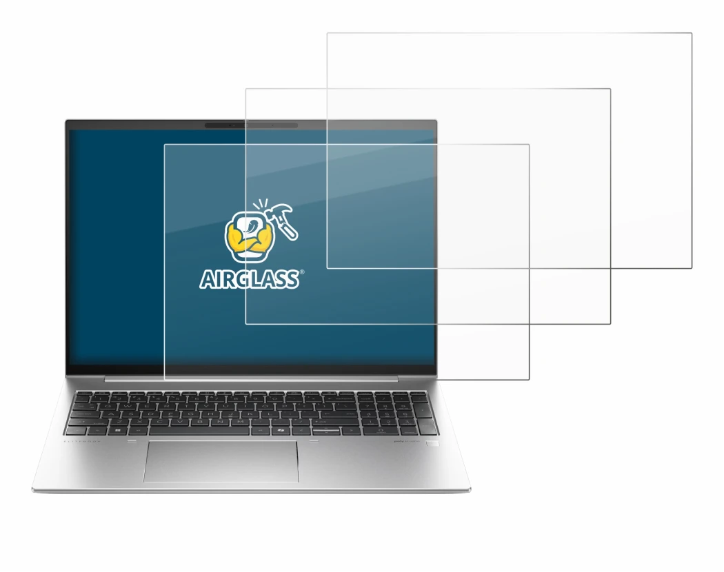 Image de l'appareil HP EliteBook 860 G11 avec une grande variété de protections d'écran.