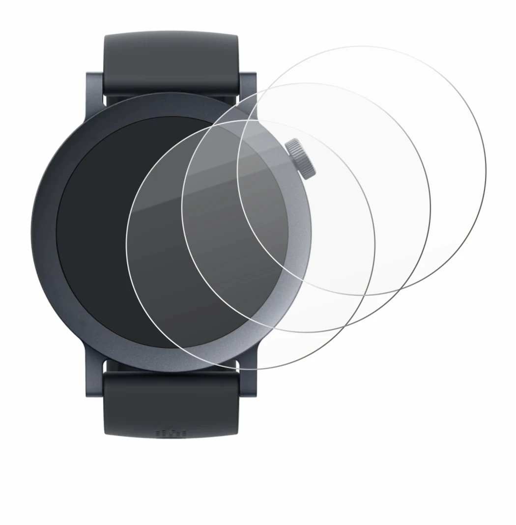 Image de l'appareil Nothing CMF Watch Pro 2 avec une grande variété de protections d'écran.