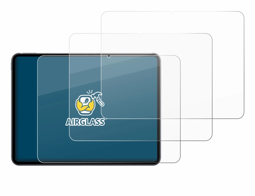 Image de l'appareil OnePlus Pad 2 avec une grande variété de protections d'écran.