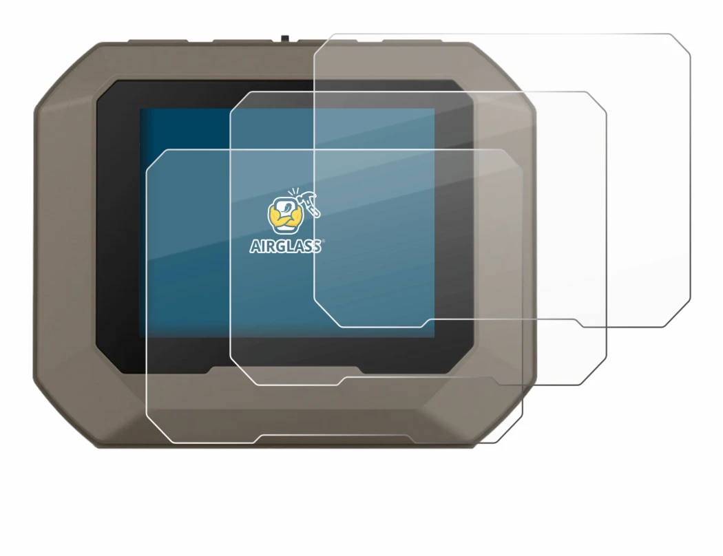 Image de l'appareil Garmin Xero C1 Pro avec une grande variété de protections d'écran.