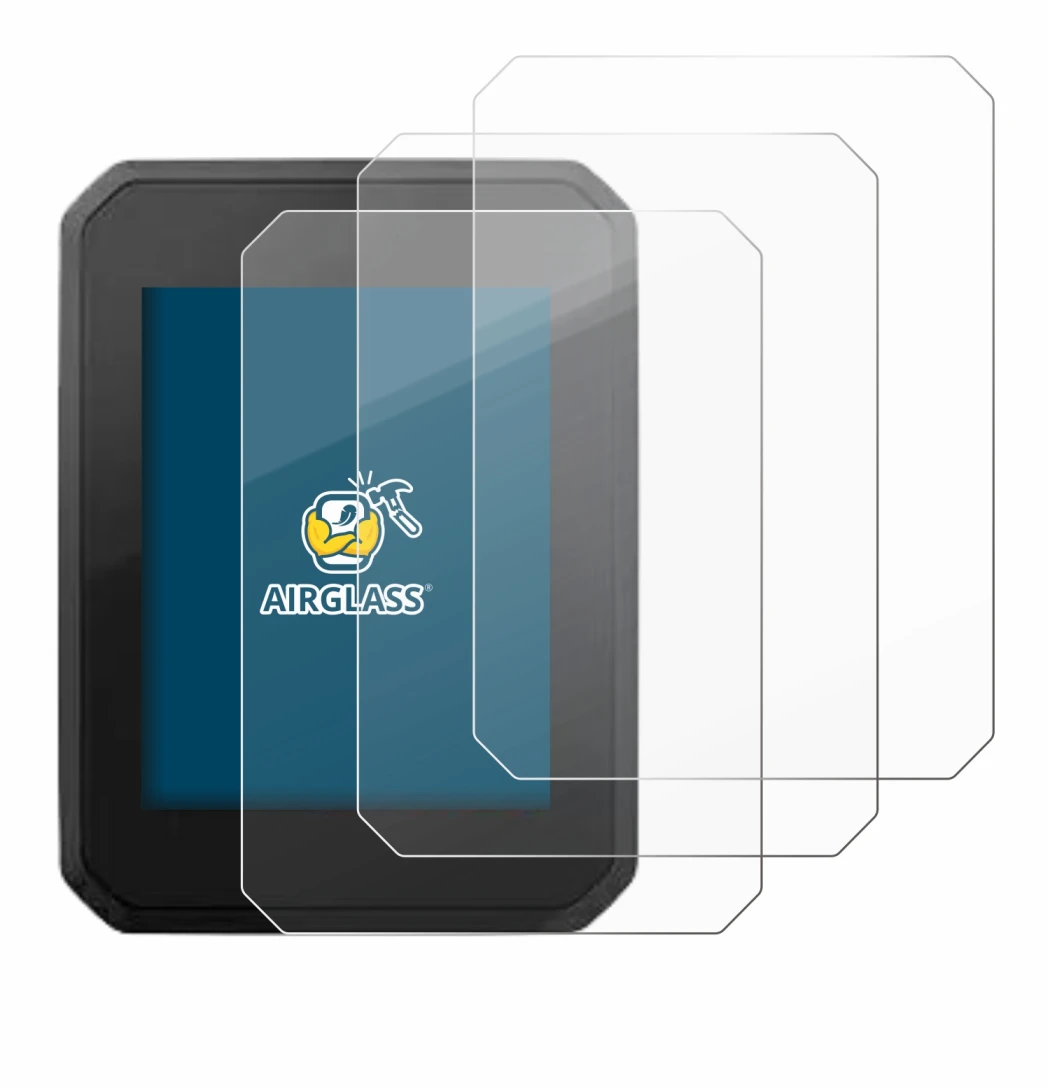 Image de l'appareil FIT Display Compact 2.0 avec une grande variété de protections d'écran.