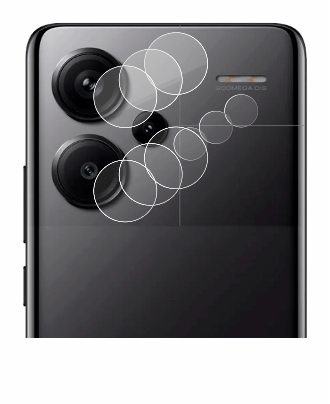 Image de l'appareil Xiaomi Redmi Note 13 Pro+ 5G (Caméra UNIQUEMENT) avec une grande variété de protections d'écran.